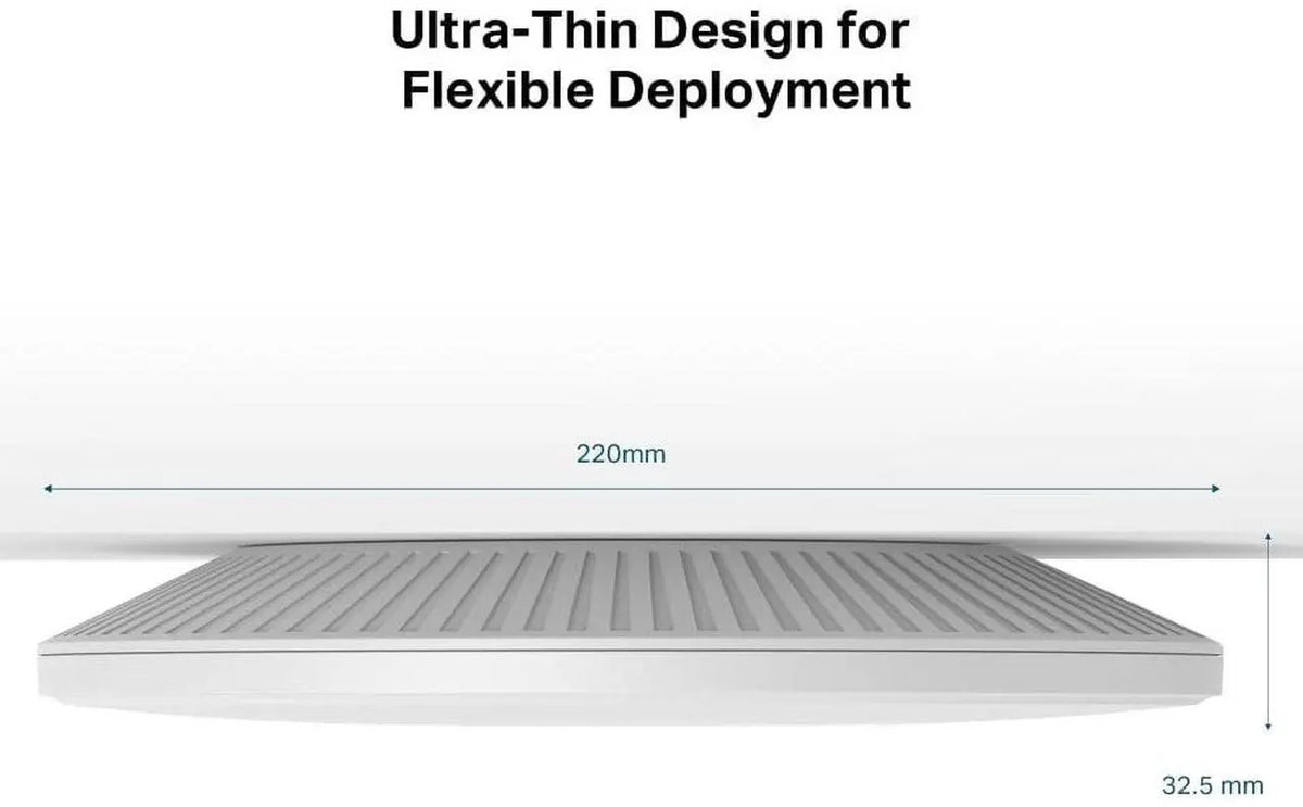 TP-Link EAP783 BE22000 Ceiling Mount Tri-Band Wi-Fi 7 Access Point
