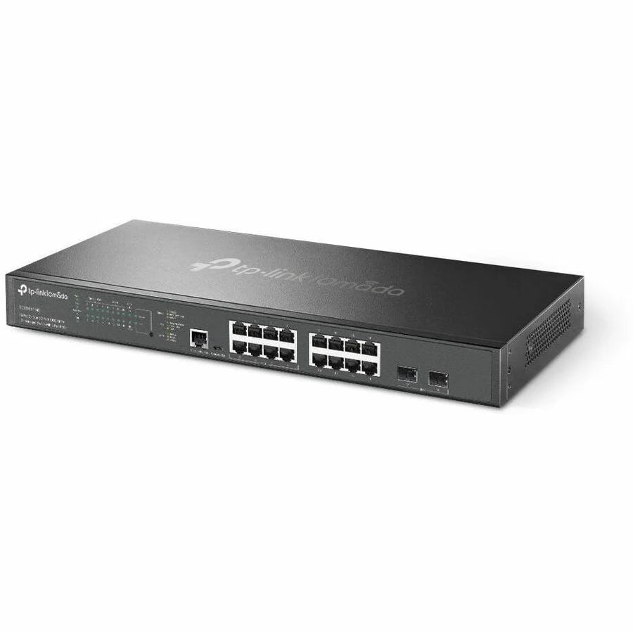 TP-Link SG3218XP-M2 Omada 16-Port 2.5G and 2-Port 10GE SFP+ L2+ Managed Switch with 8-Port PoE+