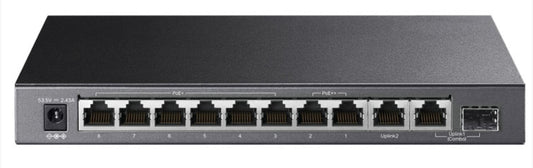 TP-Link TL-SG1210PP 10-Port Gigabit Desktop Switch with 6-Port PoE+ and 2-Port PoE++