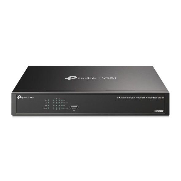 TP-LINK VIGI NK8MP-T6425-2T 6pcs 4MP Full-Color Turret IPC & 8 Channel PoE+ NVR KIT with 2TB HDD installed