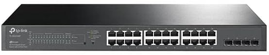 TP-Link TL-SG2428P JetStream 28-Port Gigabit Smart Switch with 24-Port PoE+