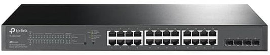 TP-Link TL-SG2428P JetStream 28-Port Gigabit Smart Switch with 24-Port PoE+