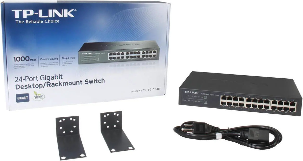 TP-Link TL-SG1024D 24-Port Gigabit Desktop Switch
