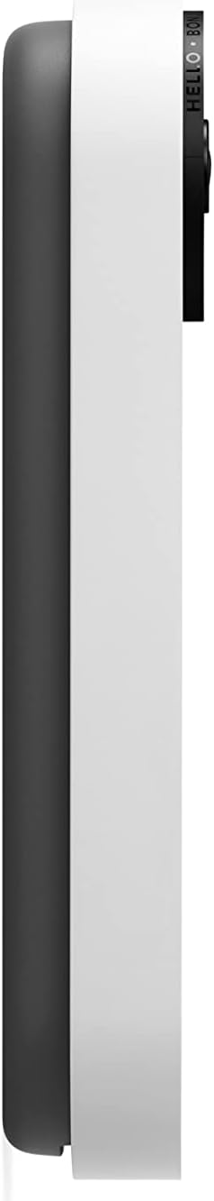 Google Nest Doorbell Battery, Battery Powered Video Doorbell, Snow