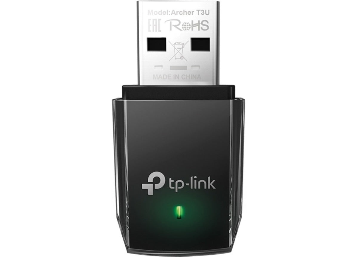 TP-Link T3U IEEE 802.11ac Dual Band Wi-Fi Adapter for Notebook