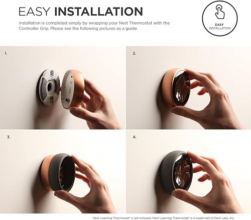 Google Nest Learning Thermostat, 3rd Gen, Black (T3016CA)