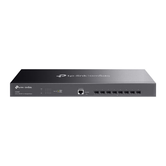 TP-Link SX3008F 8-Port 10GE SFP+ L2+ Managed Switch, supports Omada SDN controller