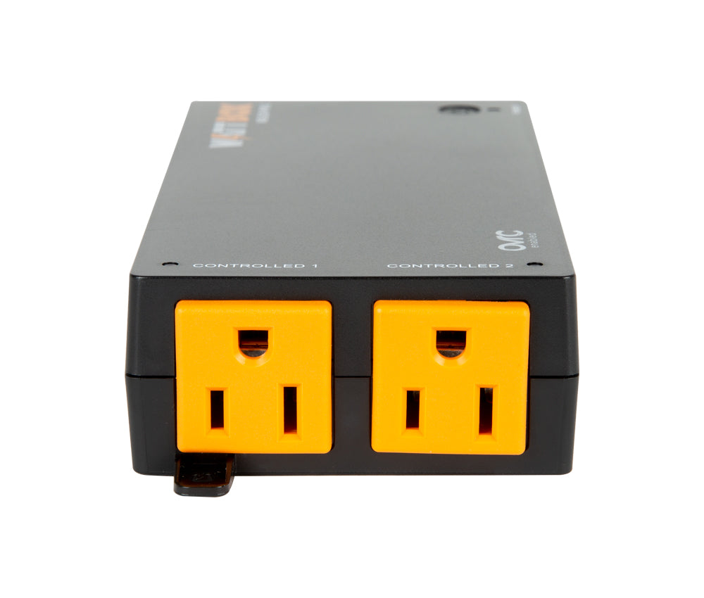 WattBox WB-250-IPW-2 250-Series WiFi Surge Protector, 2 Individually Controlled Outlets, WiFi or Wired