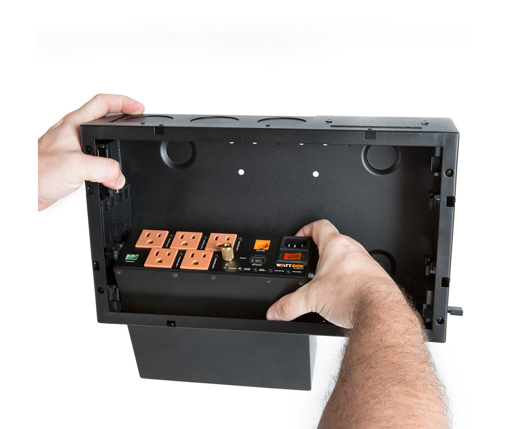 WattBox WB-300VB-IP-5 300 Series IP Power Conditioner (VersaBox) with OvrC Home, 5-Controlled Outlets